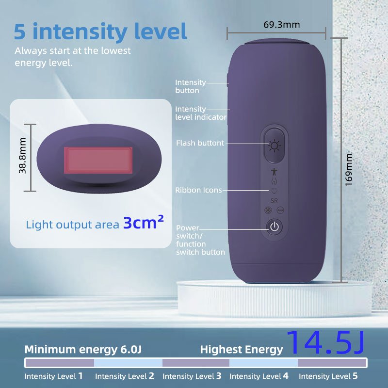 SKN010 IPL hair removal device